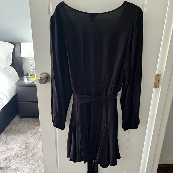 Surplice Neckline Flowy Dress - Picture 2 of 5